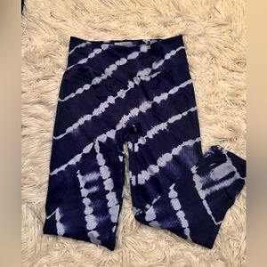 vs pink active tie dye leggings